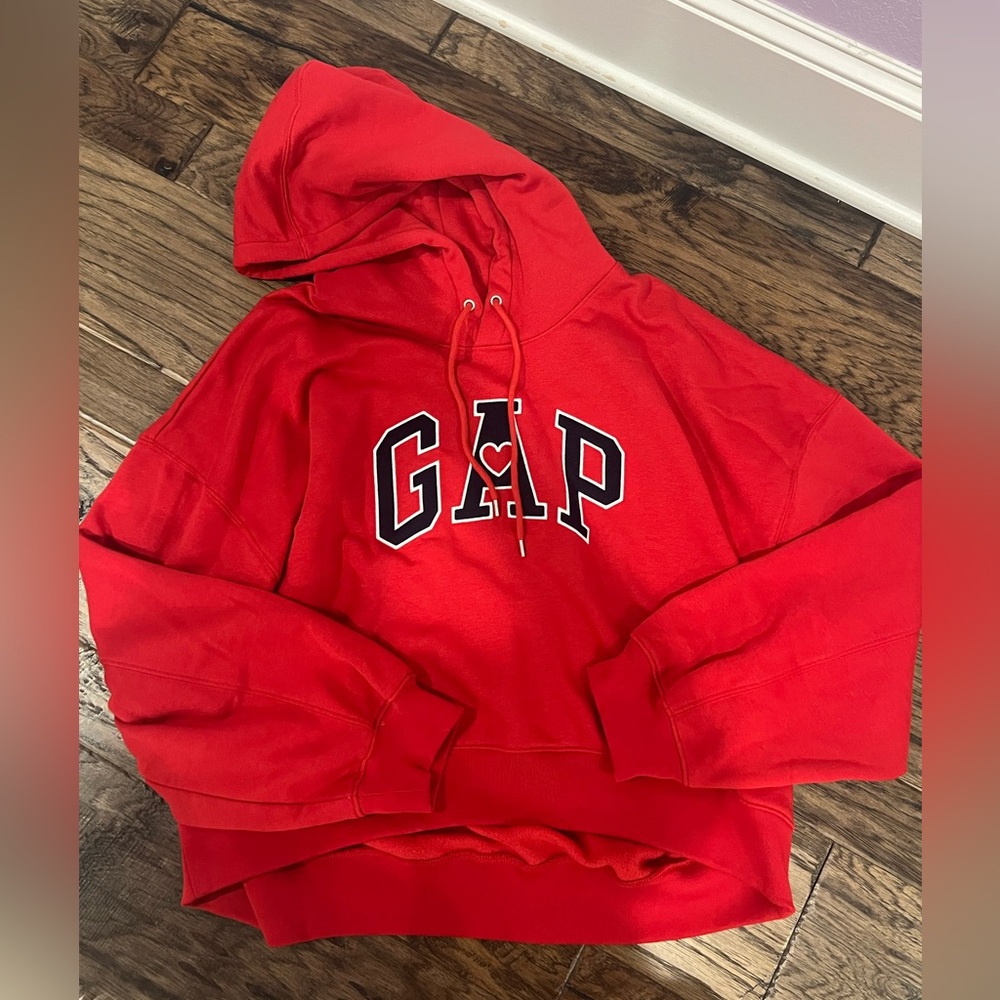 GAP VintageSoft Crop Hoodie